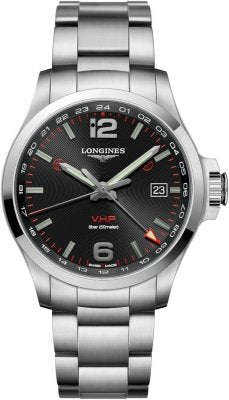 Longines Conquest V.H.P. GMT 43mm - L3.728.4.56.6 ()