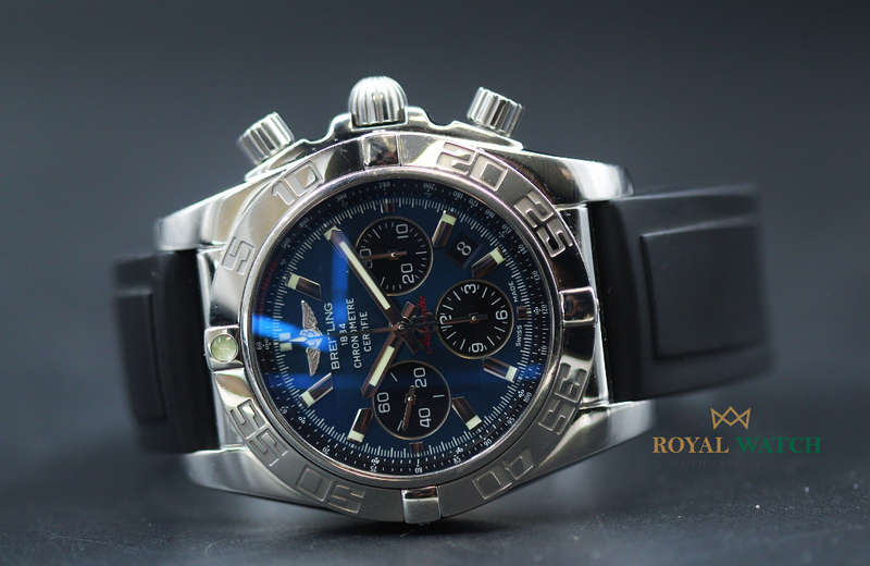 Breitling Chronomat 44mm Blue Dial - AB0110 ()