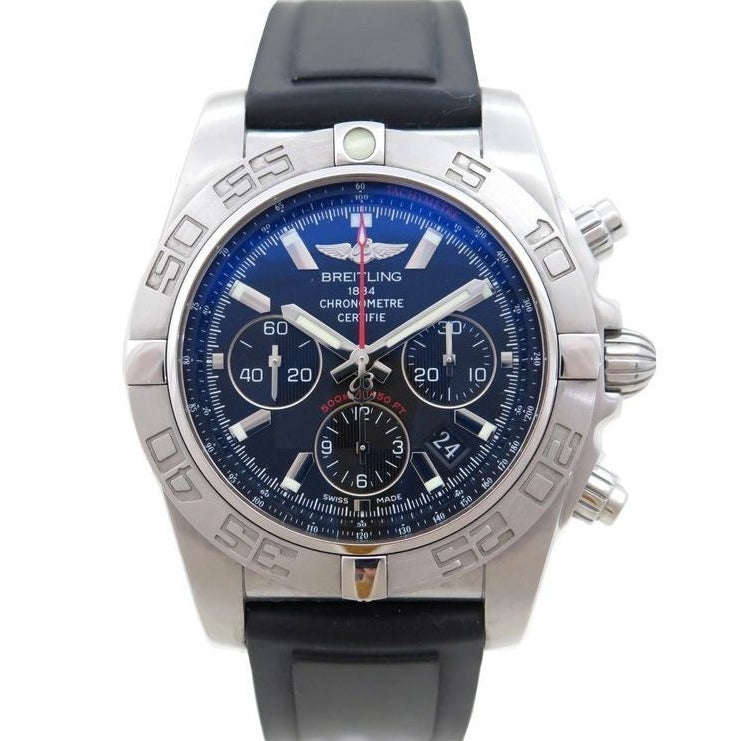 Breitling Chronomat 44mm Blue Dial - AB0110 ()