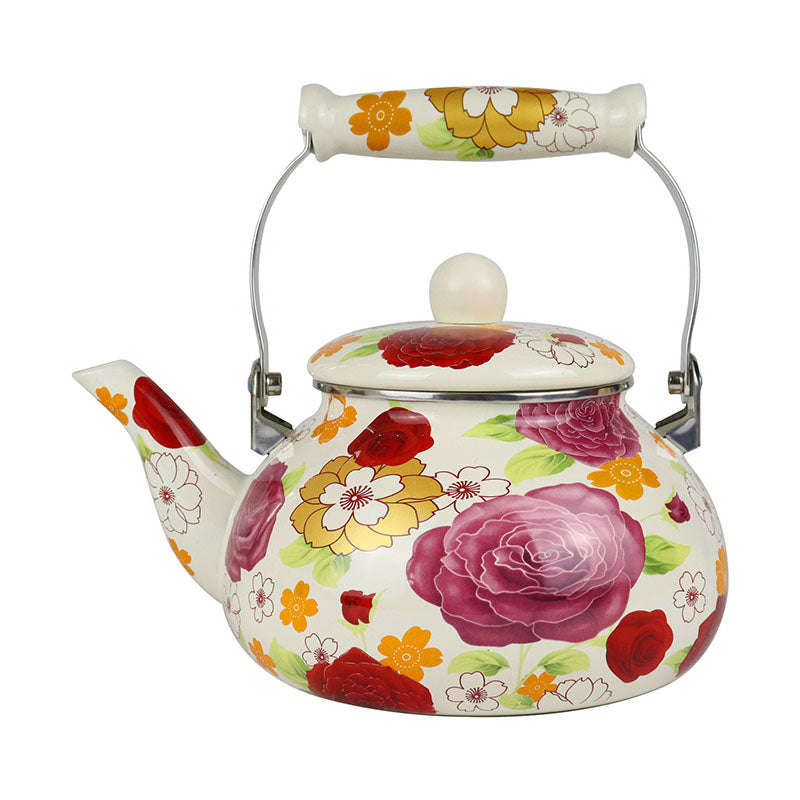 Agate Royal Enamel Tea Pot 2.5LT Chloris