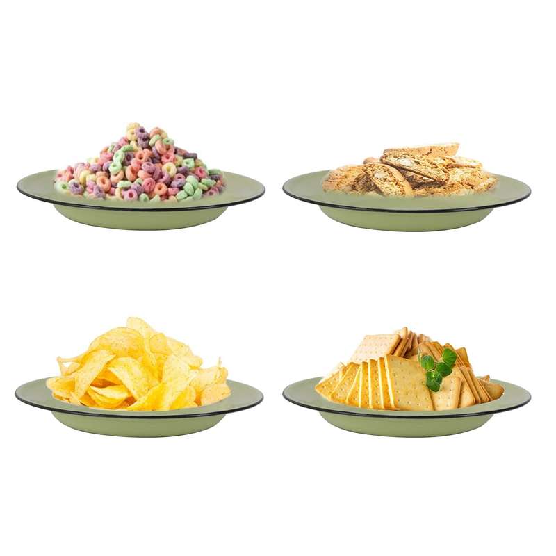 New World Enamel Soup Plate