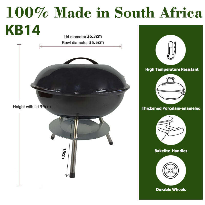 Big5 Kettle Braai 14.5 inch (36cm) Small