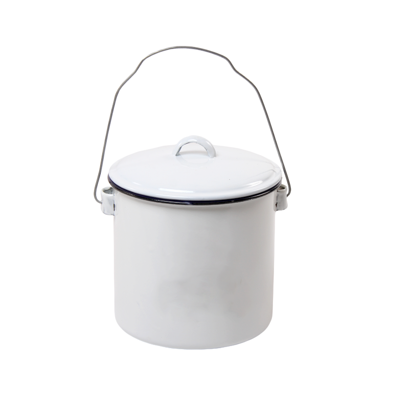 New World Enamel Billy Can Plain/Decorated