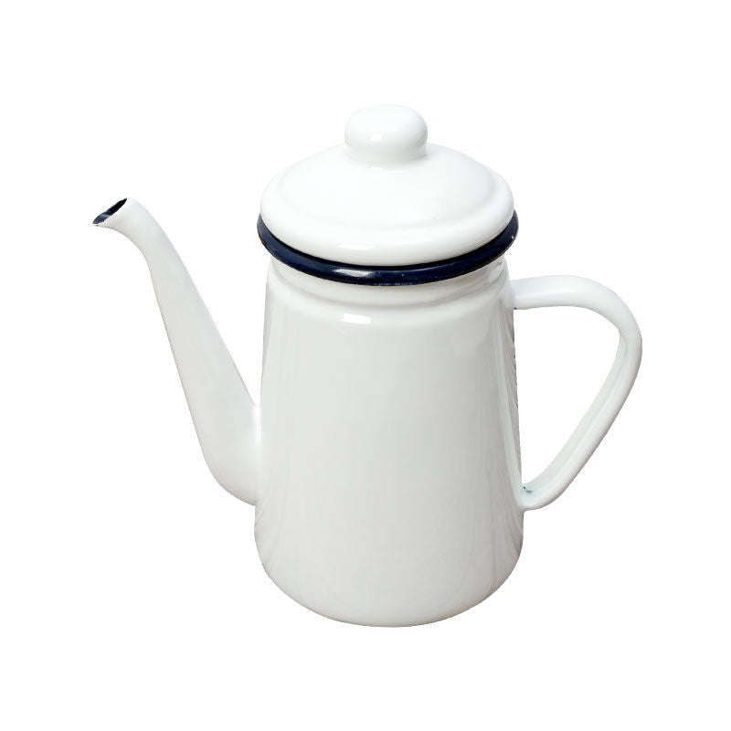 Agate Premier Quality Enamel Gooseneck Teapot 1.1LT