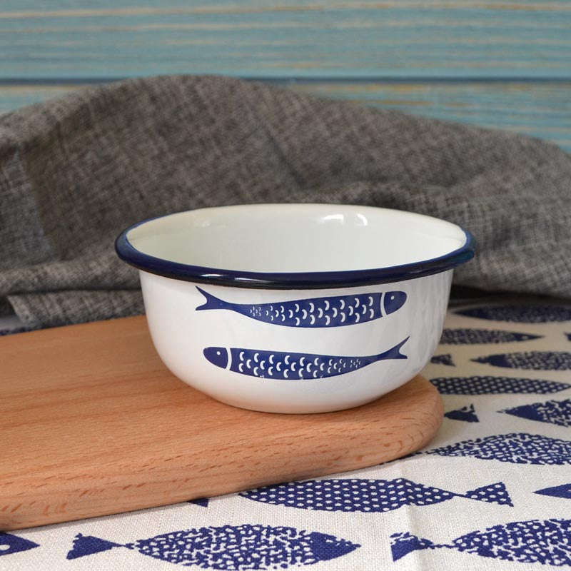 Agate Vintage Enamelware Bowl & Tall Mug (bowls and mugs are sold seperately and can be combined ...
