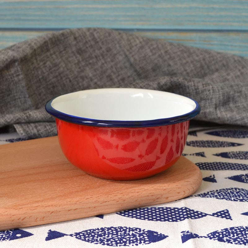 Agate Vintage Enamelware Bowl & Tall Mug (bowls and mugs are sold seperately and can be combined ...