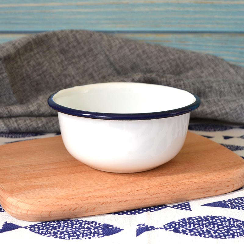 Agate Vintage Enamelware Bowl & Tall Mug (bowls and mugs are sold seperately and can be combined ...