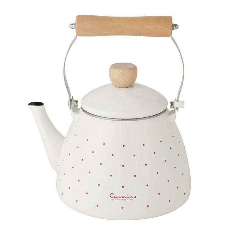 Winnie/HelloKitty/Casmin Premier Quality Enamel Cone Shape Teapot 2.2 Liter