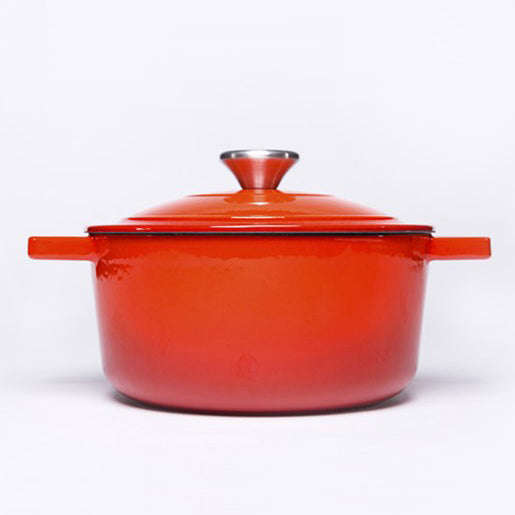 BV Cast Iron Round Casserole Pot 20cm