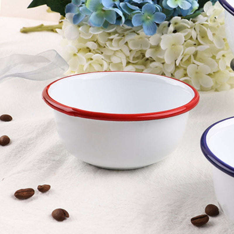 Agate Vintage Enamelware Bowl & Tall Mug (bowls and mugs are sold seperately and can be combined ...