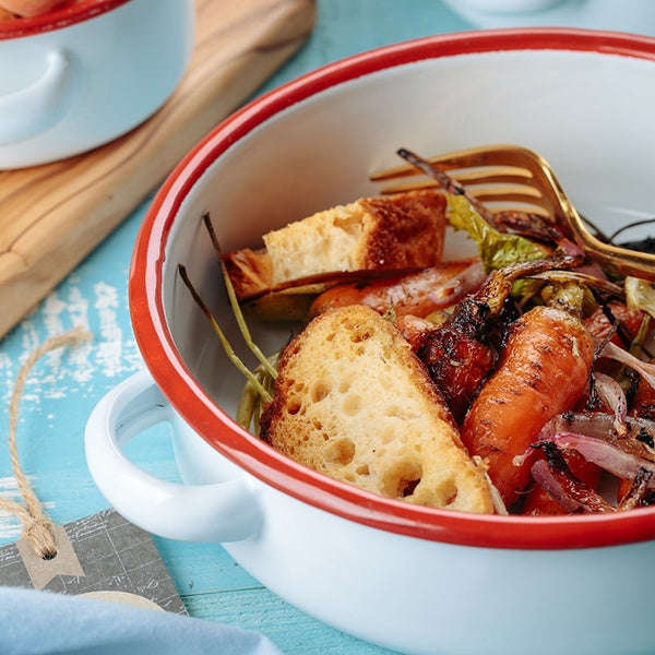 Agate Premier Quality Enamel Mini Casserole with Handles