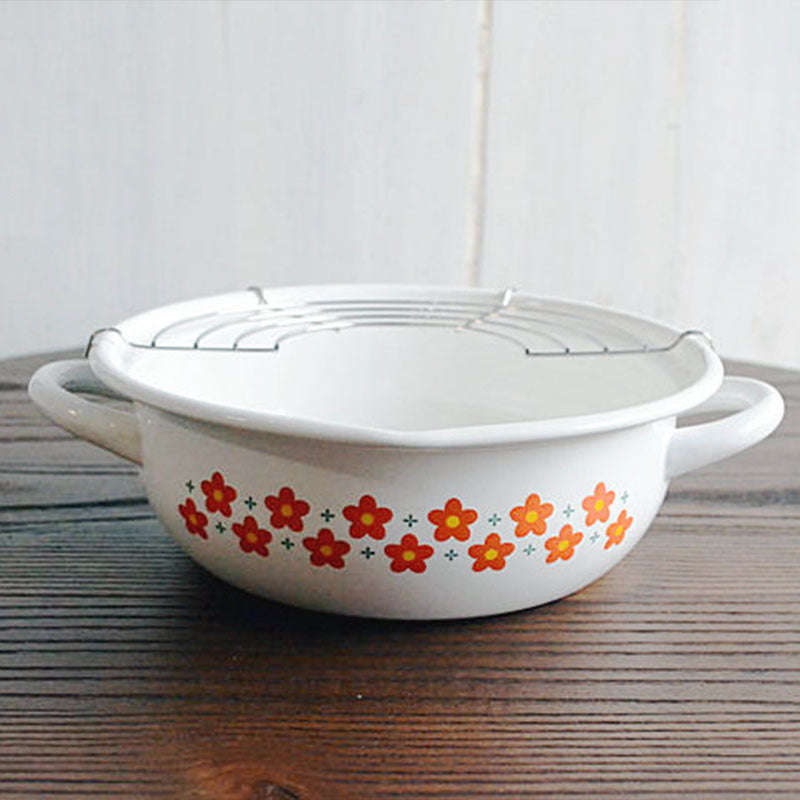 Agate Premier Quality Enamel Shallow Casserole Pot