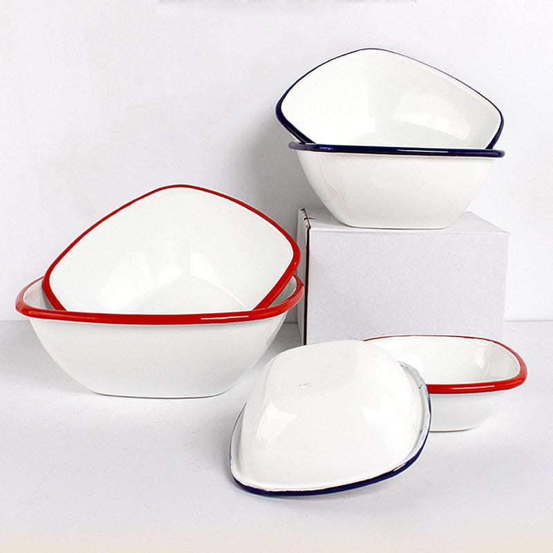 Agate Premier Quality Enamel Square Serving Bowl
