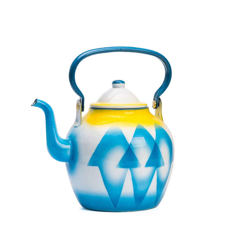 Garnet Enamel Tea Pot