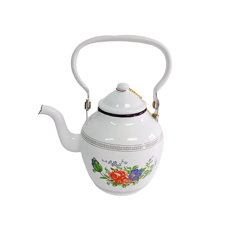 Garnet Enamel Tea Pot