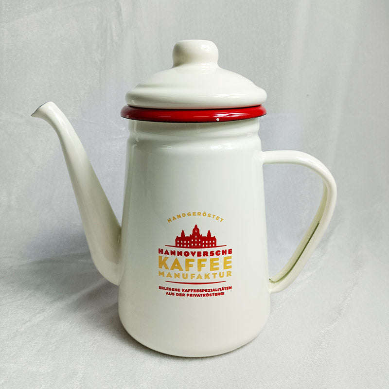 Agate Premier Quality Enamel Gooseneck Teapot 1.1LT