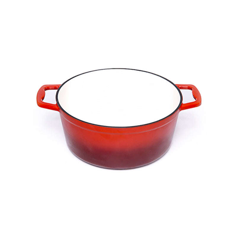La Cocina Cast Iron Round Casserole 25cm 4.7L (one pot only)