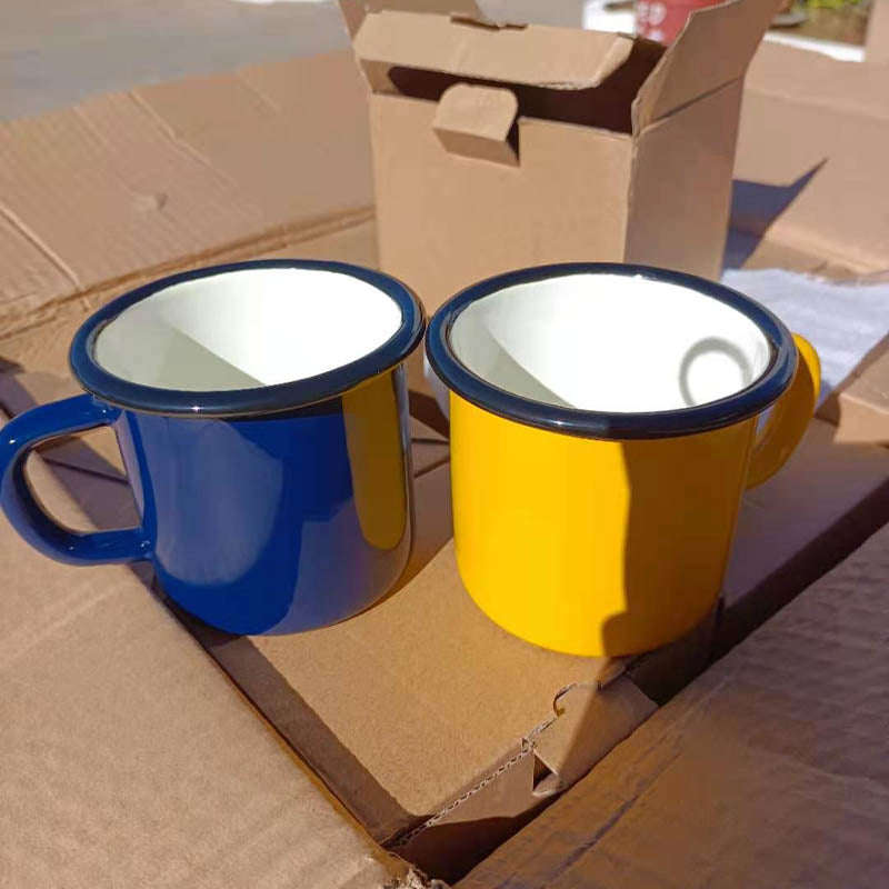 Premier Quality Color Enamel Mug 8cm