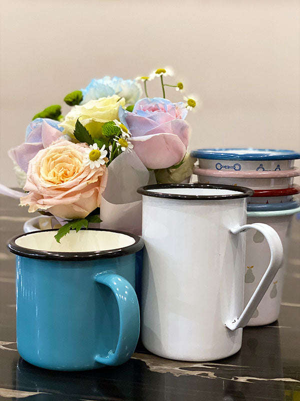 Agate Premier Quality Color Enamel Mug 8cm (350ml)