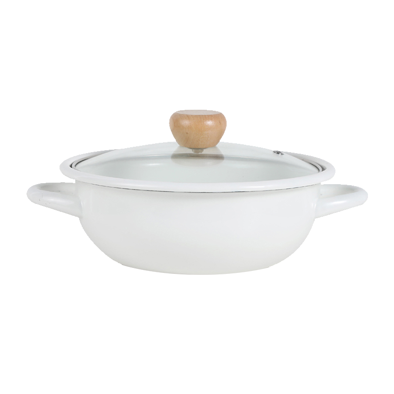 Agate Premier Quality Enamel Shallow Casserole Pot
