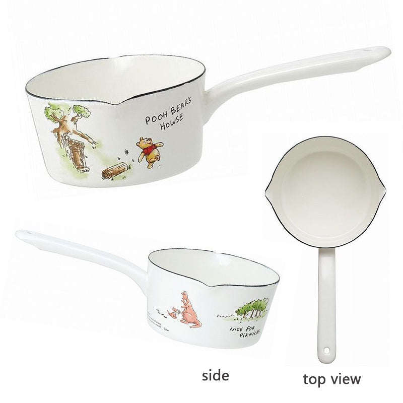 Winnie/HelloKitty Enamel Saucepan Milk Pan 1.2 Liter