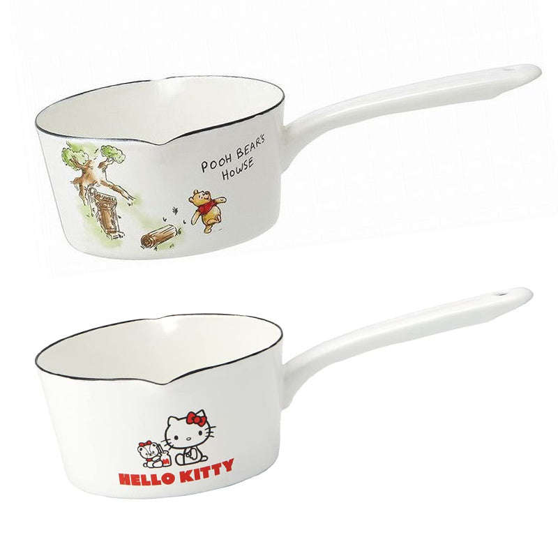 Winnie/HelloKitty Enamel Saucepan Milk Pan 1.2 Liter