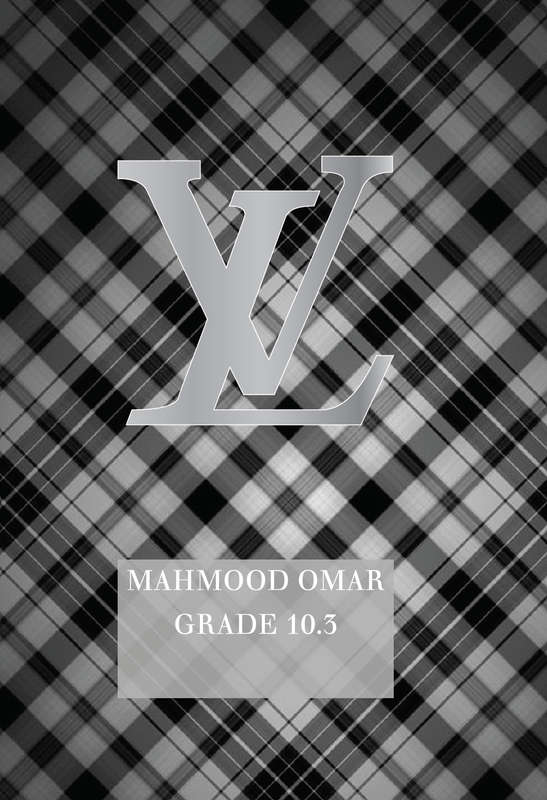 Custom Book Covers (10) Part 1 - 7 Louis Vuitton (Checkered)