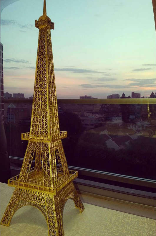 Eiffel Tower - Gold