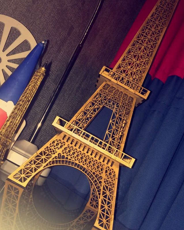 Eiffel Tower - Gold