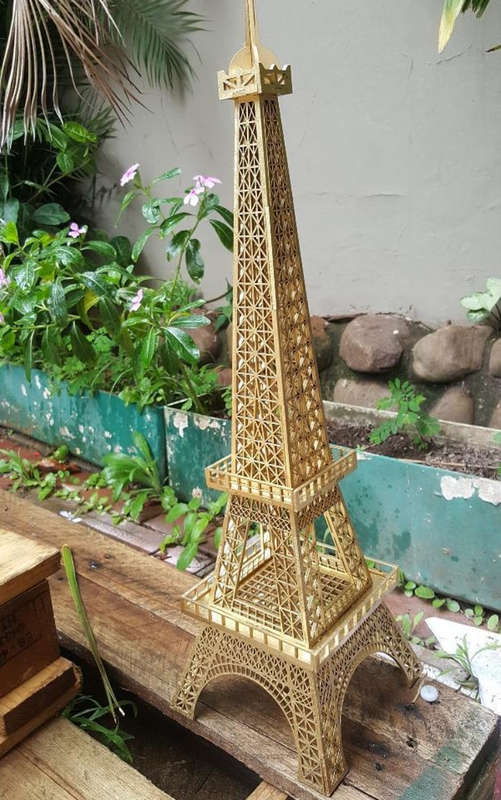 Eiffel Tower - Gold