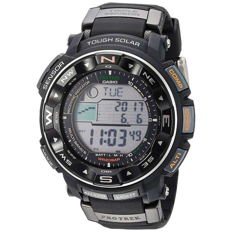 Casio Pathfinder Protrek Solar Atomic Watch PRW2500R-1C