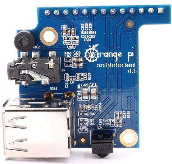 Expansion board for Orange Pi Zero
