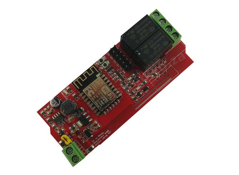 Wifi IoT Relay Board VDC Based on ESP8266