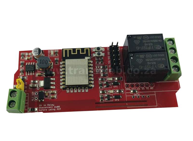 Wifi IoT Relay Board VDC Based on ESP8266