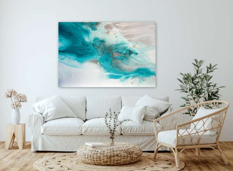 Coastal Flow by Petra Meikle de Vlas  - Photography poster