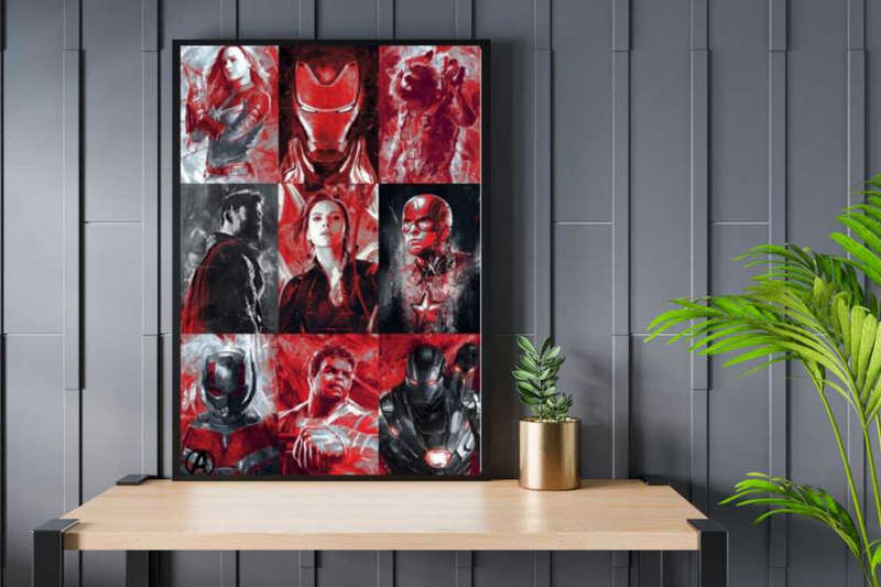 Avengers Profiles Poster