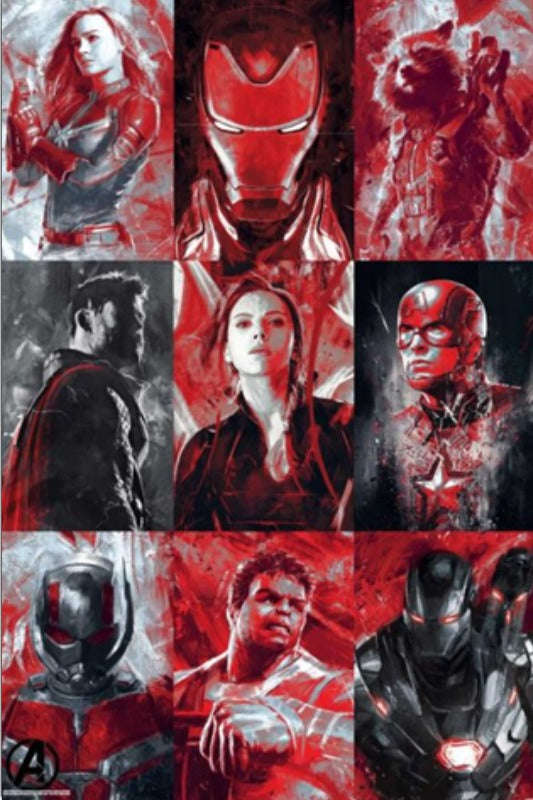 Avengers Profiles Poster