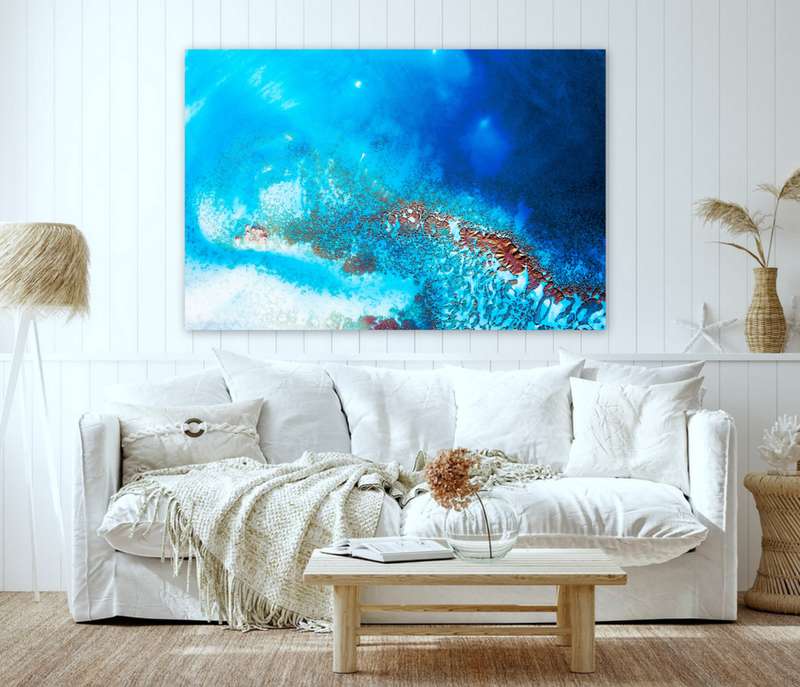 Into The Blue by Petra Meikle de Vlas  - Photography poster