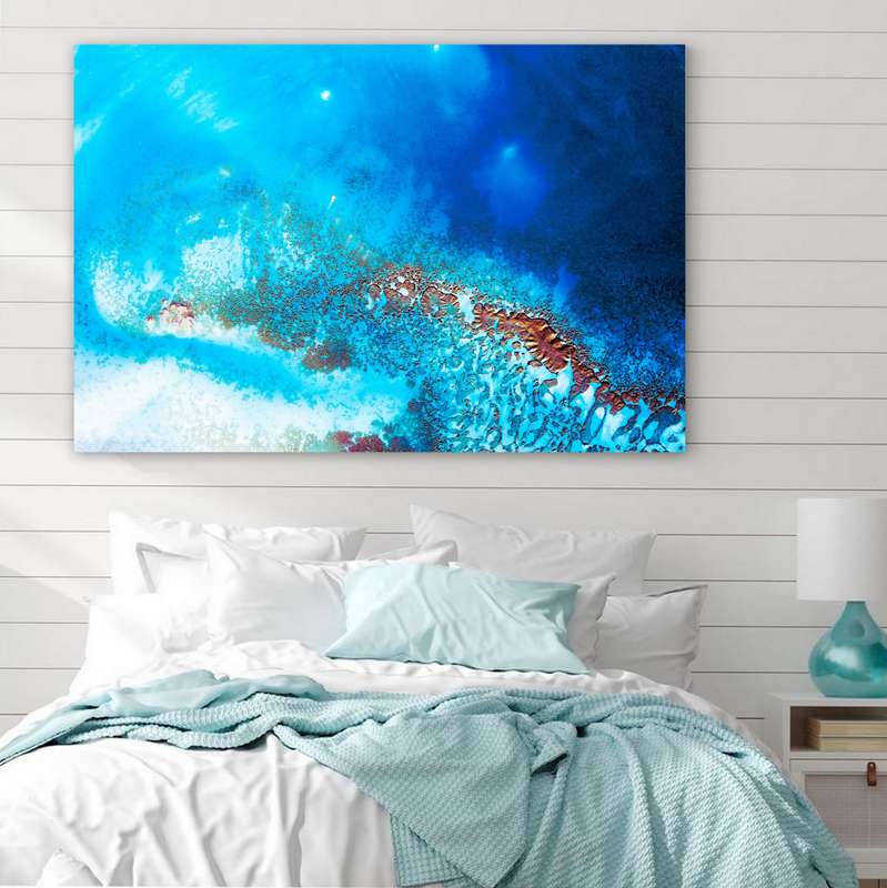 Into The Blue by Petra Meikle de Vlas  - Photography poster