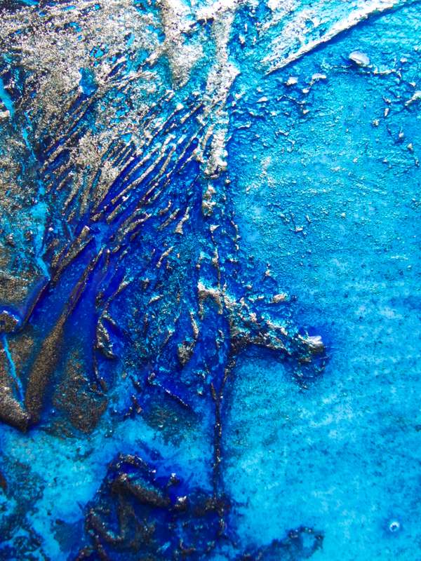 Cobalt Blues by Petra Meikle de Vlas  - Photography poster
