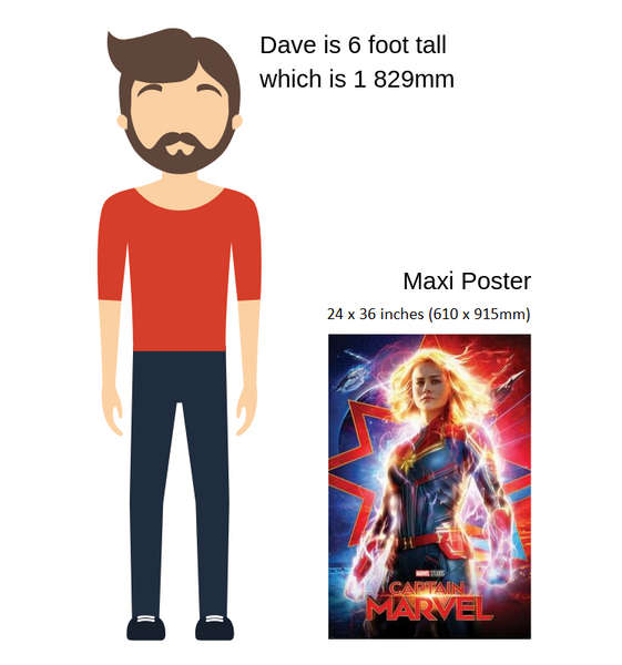 Maxi Poster Size - EgoAmo Posters