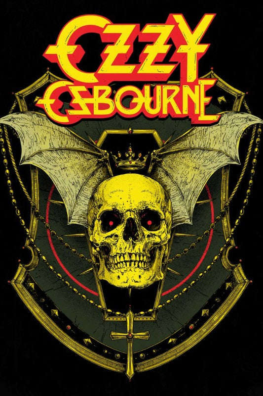 Ozzy Osbourne - Skull Poster