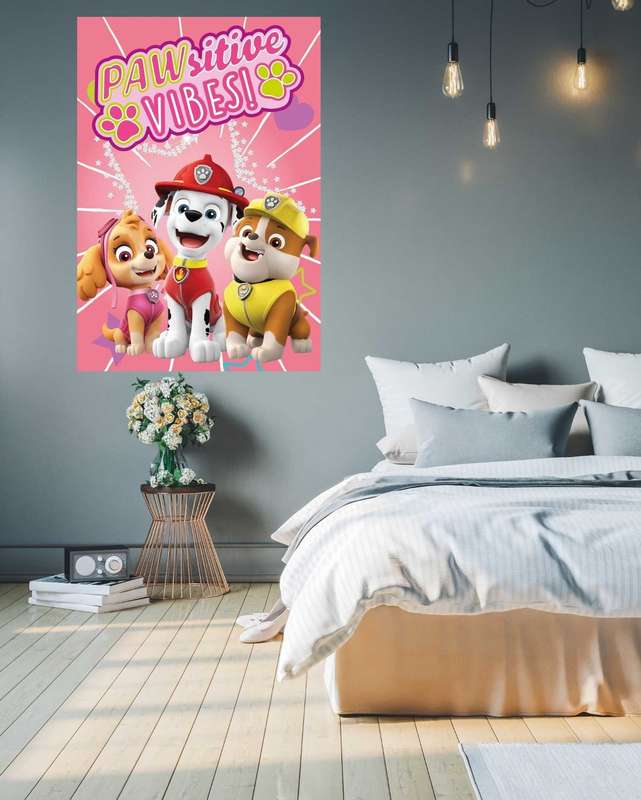 Pawsitive Vibes - Paw Patrol Poster