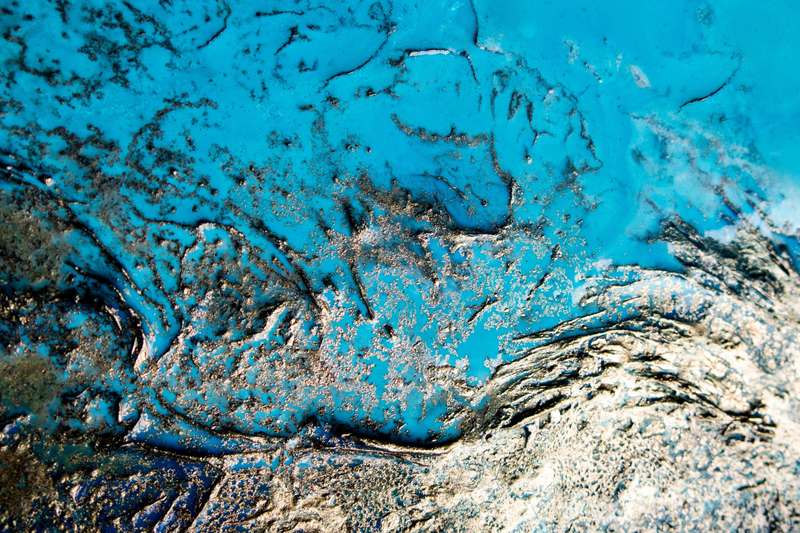Sky Blue Secrets by Petra Meikle de Vlas  - Photography poster