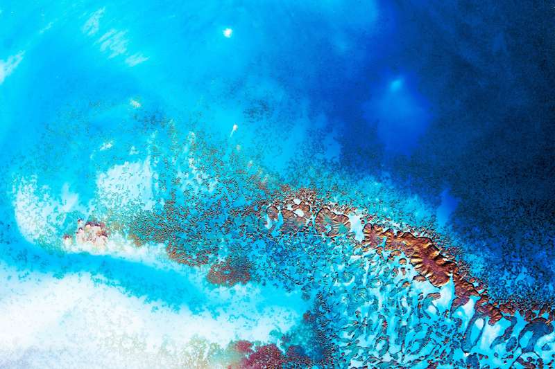 Into The Blue by Petra Meikle de Vlas  - Photography poster