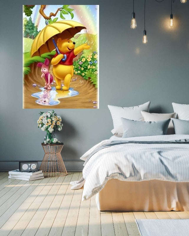 Winnie The Pooh - Umbrella Poster