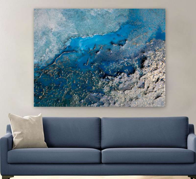 Sapphire Coast by Petra Meikle de Vlas  - Photography poster