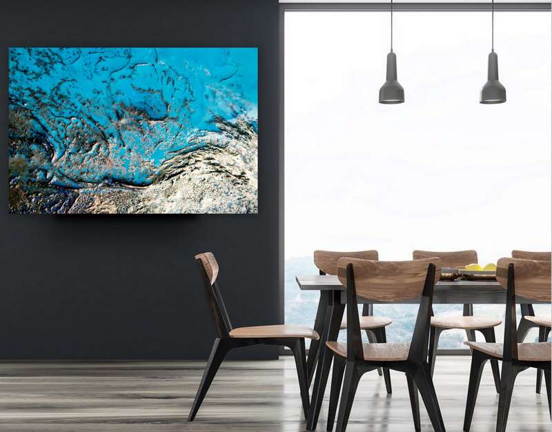 Sky Blue Secrets by Petra Meikle de Vlas  - Photography poster