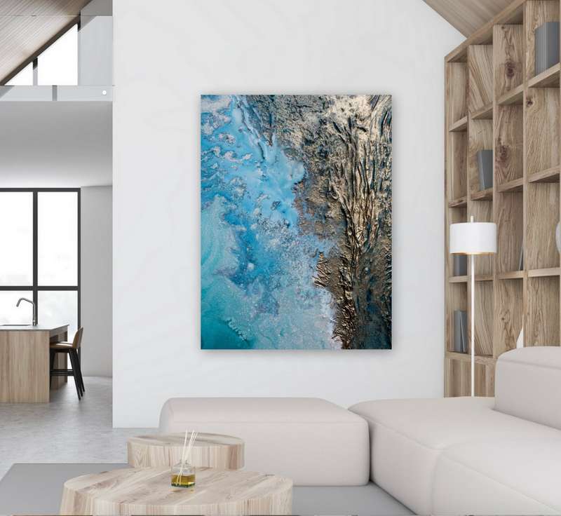 Sea Of Reason by Petra Meikle de Vlas  - Photography poster