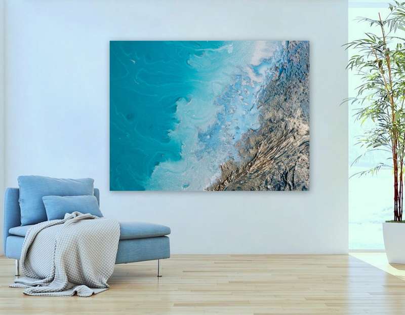 Ocean Calm by Petra Meikle de Vlas  - Photography poster